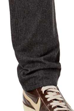 Levi's Melange-Black Brushed-Herringbone Slim-Fit Hybrid Utility Pant thumbnail 4