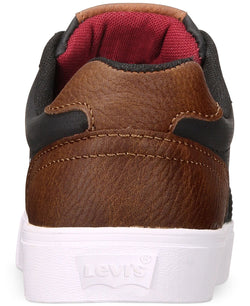 Levi's Miles Waxed Sneakers Black/Tan thumbnail 3