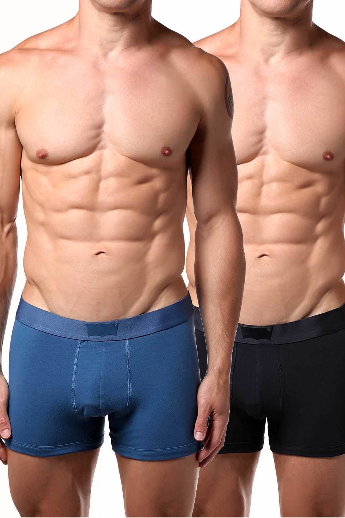 Levi's NightSky/DarkBlue 200-Series Cotton-Stretch Trunk 2-Pack