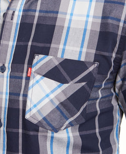Levi's Osaka Woven Plaid Shirt Campanula thumbnail 3