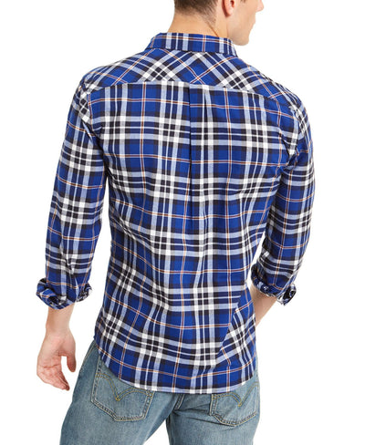 Levi's Plaid Button-down Shirt Sodalite Blue