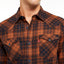 Levi's Plaid Flannel Shirt Tortoise Shell