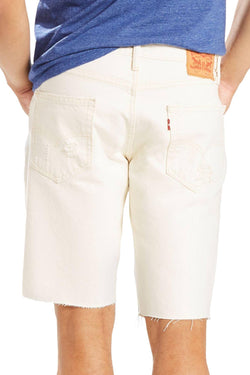 Levi's Popular-White 511™ Slim-Fit Cut-Off Ripped Jean Short thumbnail 3