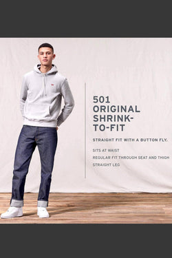 Levi's Red-Dahli 501™ Original Shrink-To-Fit™ Jean thumbnail 2