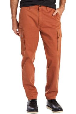 Levi's Rust-Copper Slim-Fit Tapered Utility Cargo Pant thumbnail 1