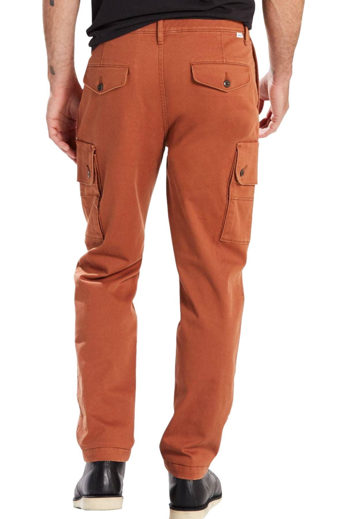 Levi's Rust-Copper Slim-Fit Tapered Utility Cargo Pant