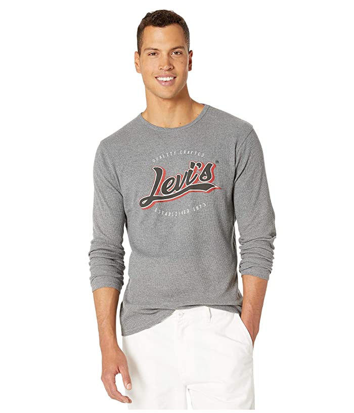 Levi's Script Thermal T-Shirt Gray