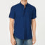 Levi's Short-sleeve Pocket Oxford Shirt Blue