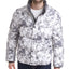 Levi's Stand Collar Quilted Puffer Jacket Tye Dye