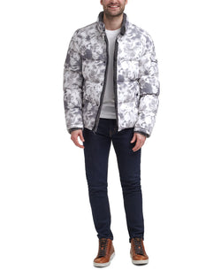 Levi's Stand Collar Quilted Puffer Jacket Tye Dye thumbnail 2