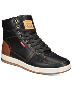 Levi's Stanton High-top Sneakers Black/Tan thumbnail 1