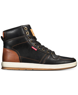 Levi's Stanton High-top Sneakers Black/Tan thumbnail 2