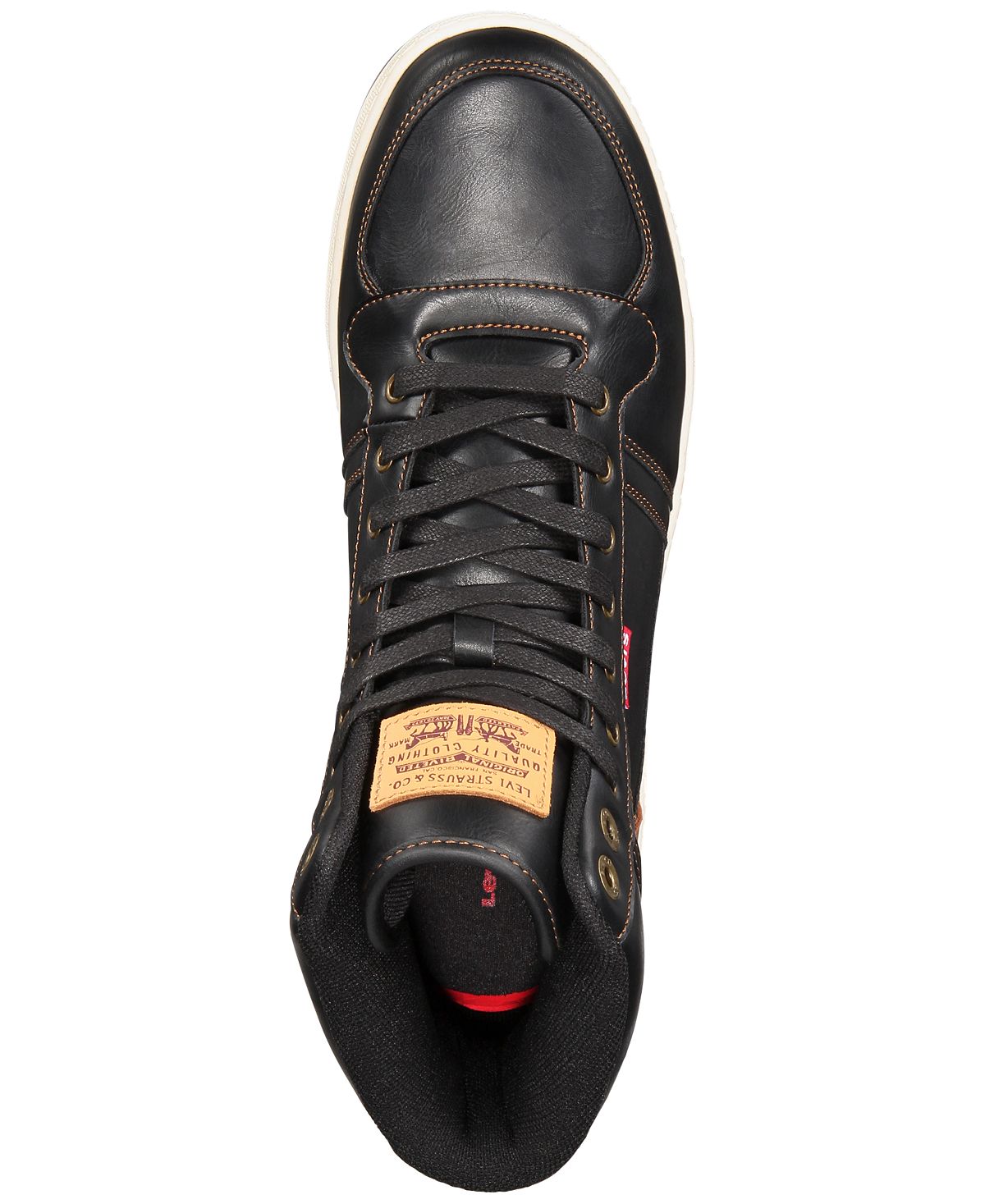 Levi's Stanton High-top Sneakers Black/Tan