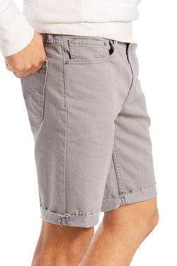 Levi's Steel-Grey 511™ Slim-Fit Cut-Off Ripped Jean Short thumbnail 2