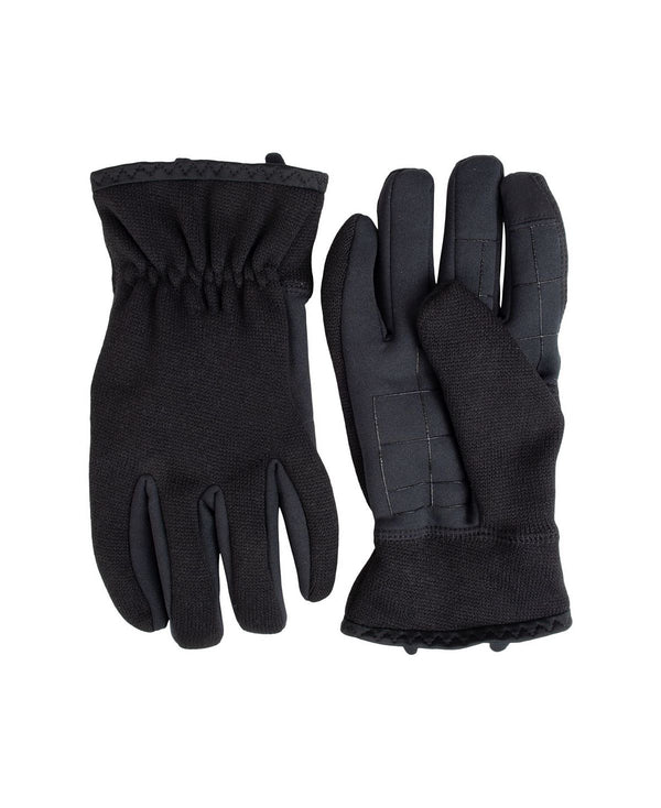 Levi's Stretch Heathered Knit Glove With Intelitouch Texting Touchscreen Technology Black