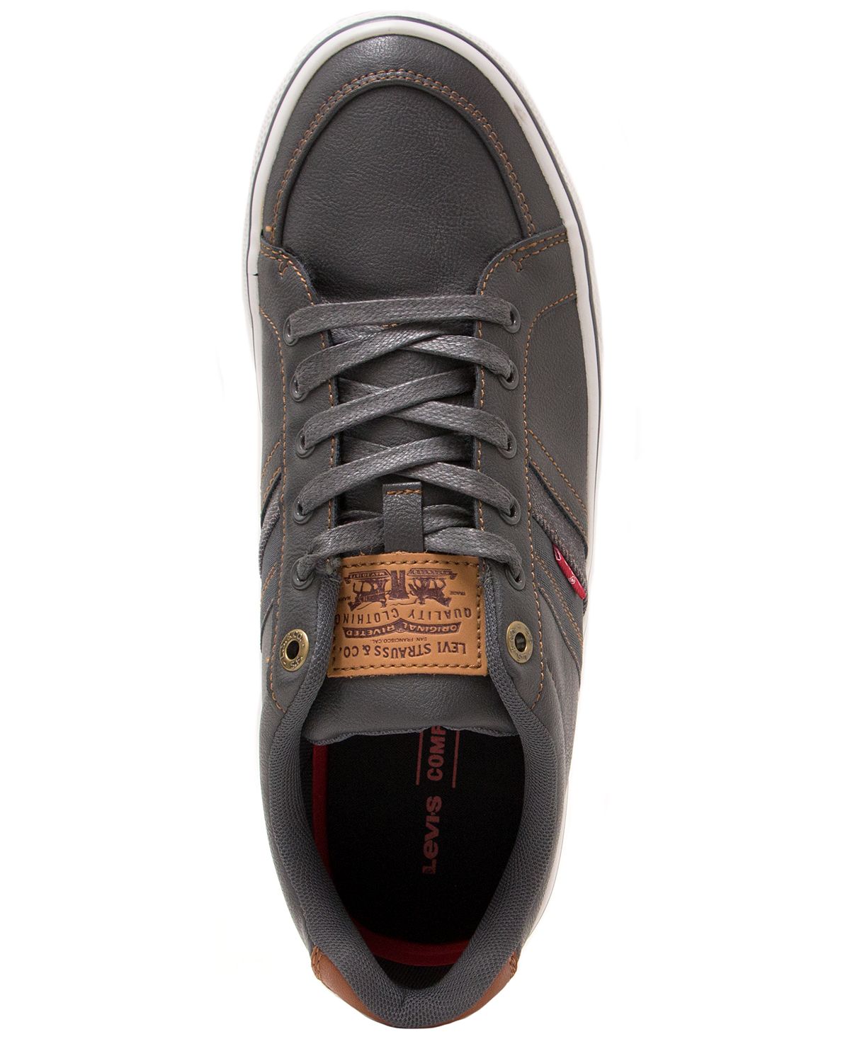 Levi's Turner Nappa Sneakers Charcoal/ Tan