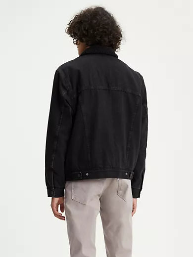 Levi's Unbasic Sherpa Trucker Jacket Ricky - Black