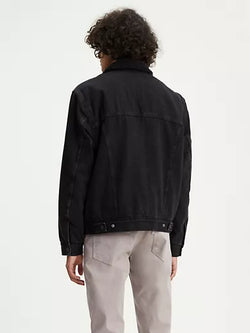 Levi's Unbasic Sherpa Trucker Jacket Ricky - Black thumbnail 2