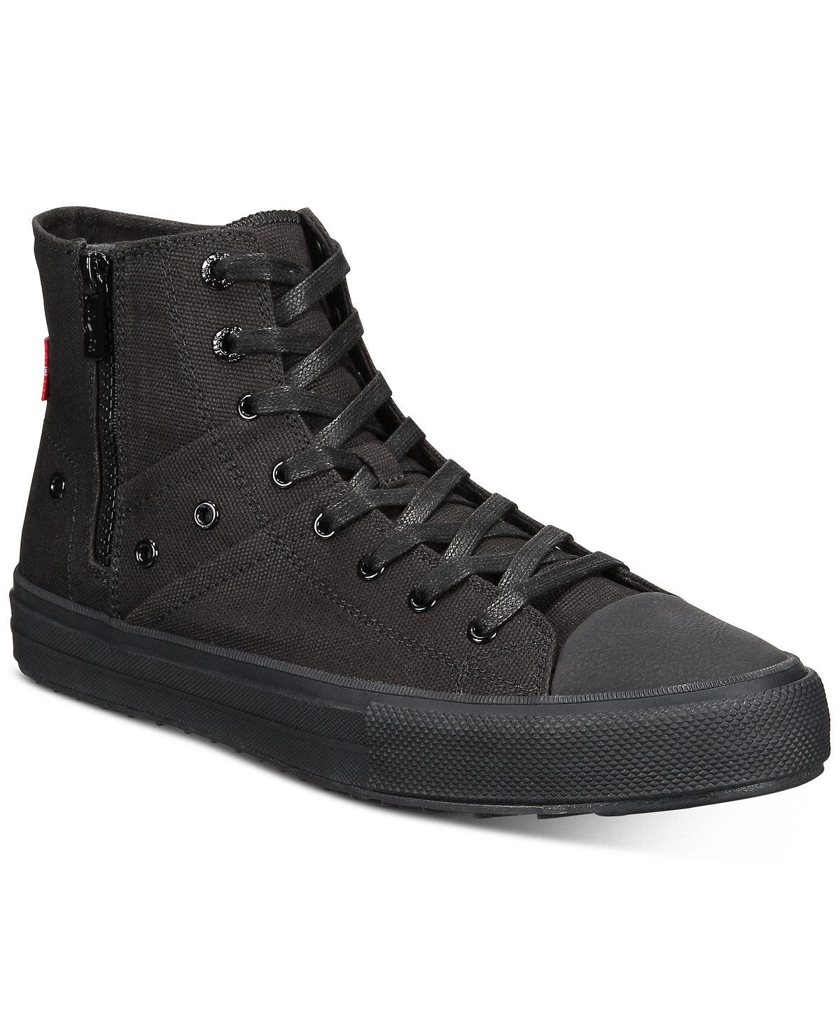 Levi's Zip Ex L High-top Sneakers Black Monochrome