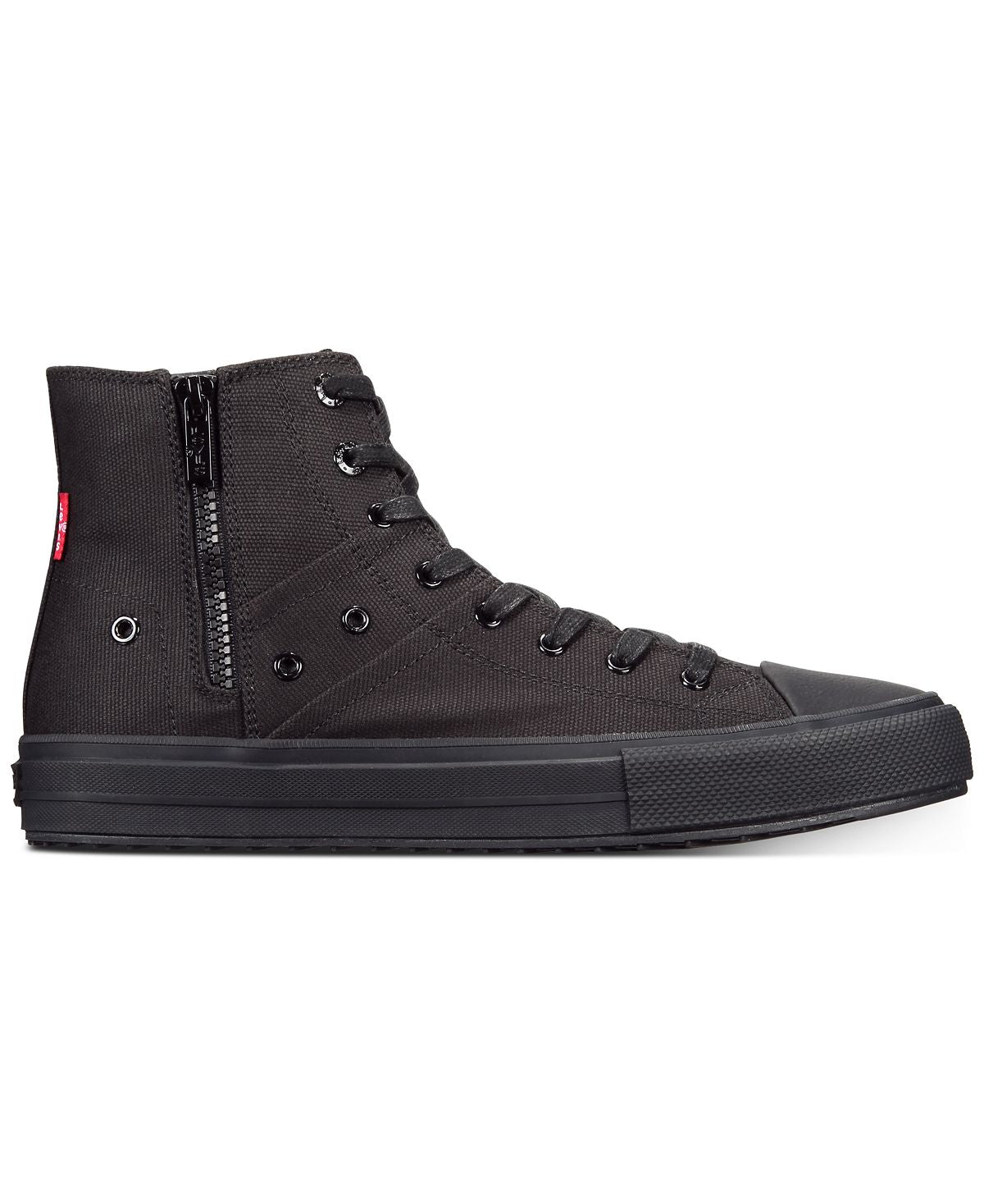 Levi's Zip Ex L High-top Sneakers Black Monochrome