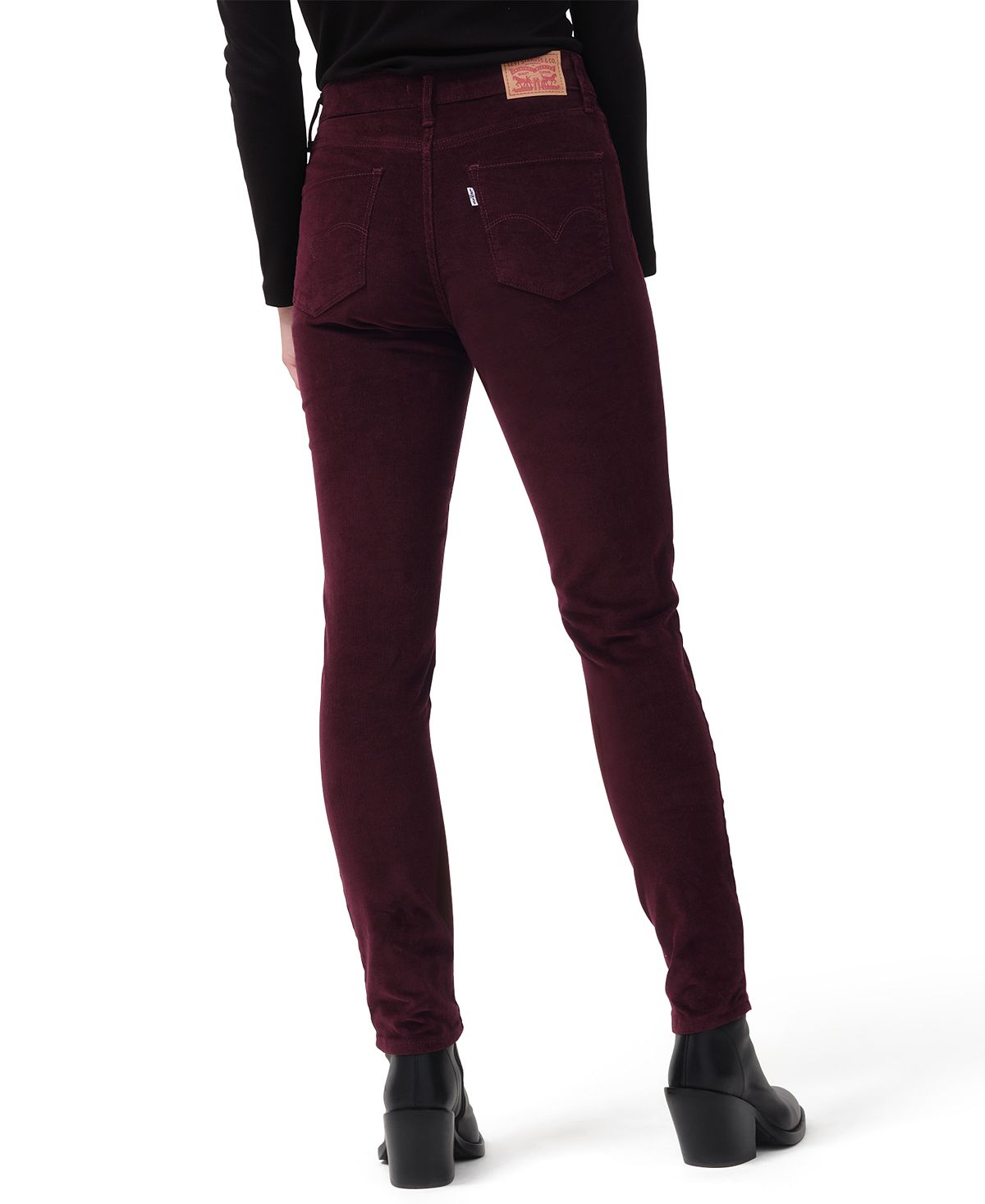 Levi's corduroy Button-fly Jeans Malbec Luxe Cord