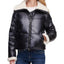 Levi's faux-sherpa-lined Puffer Jacket Black Watch Plaid