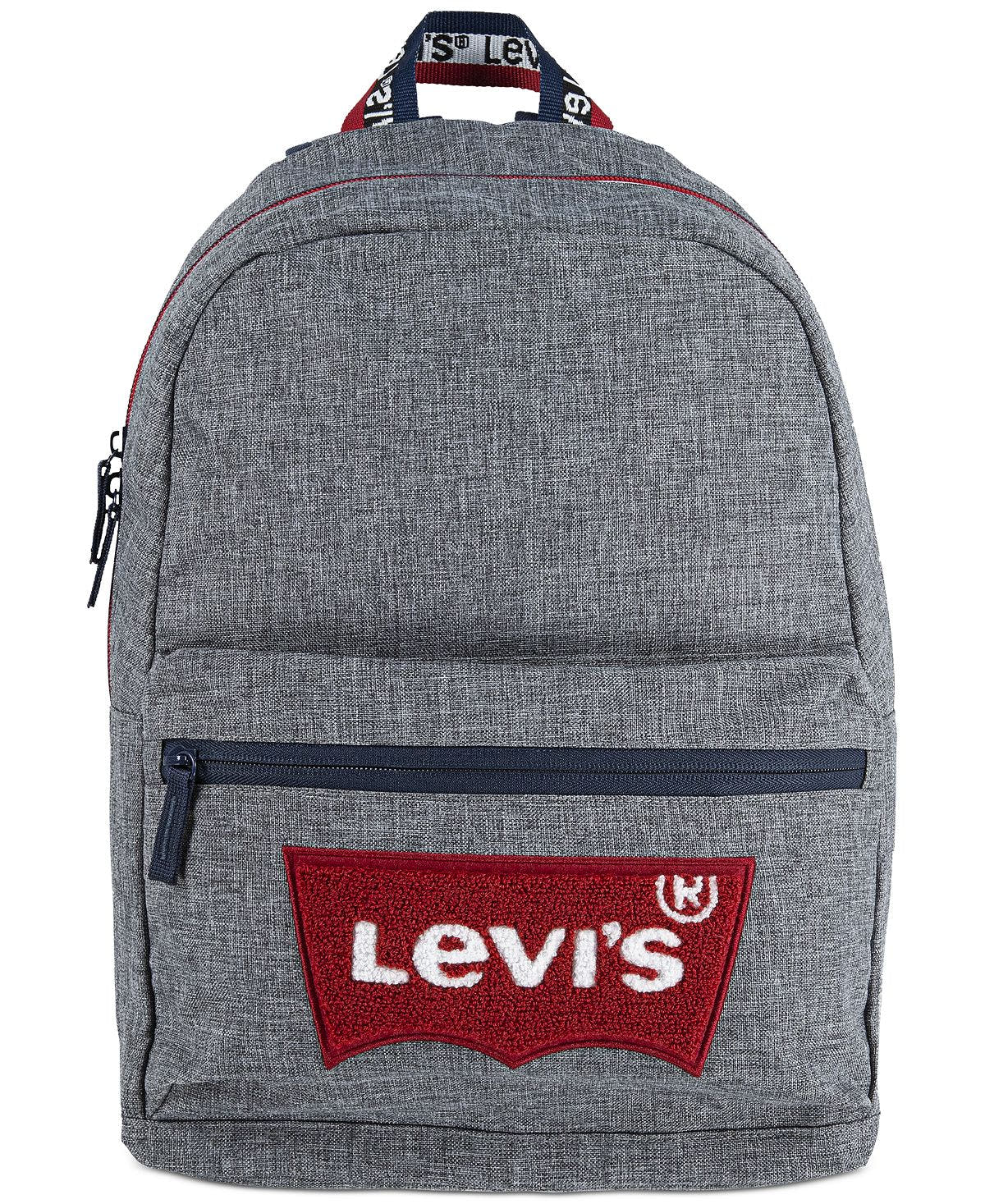 Levi's logo Backpack Light Grey Heather