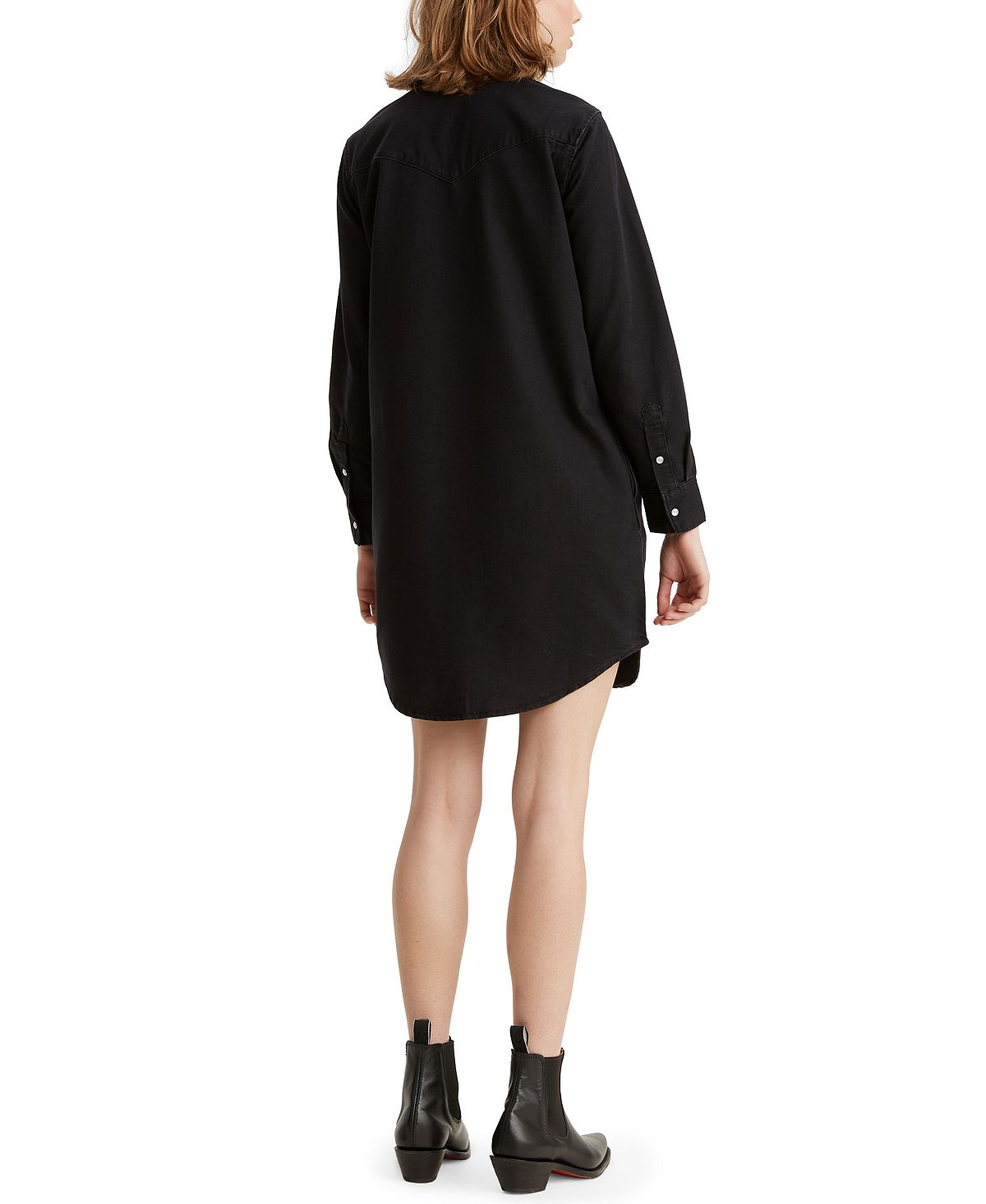 Levi's the Ultimate Western Shirtdress Black Rose