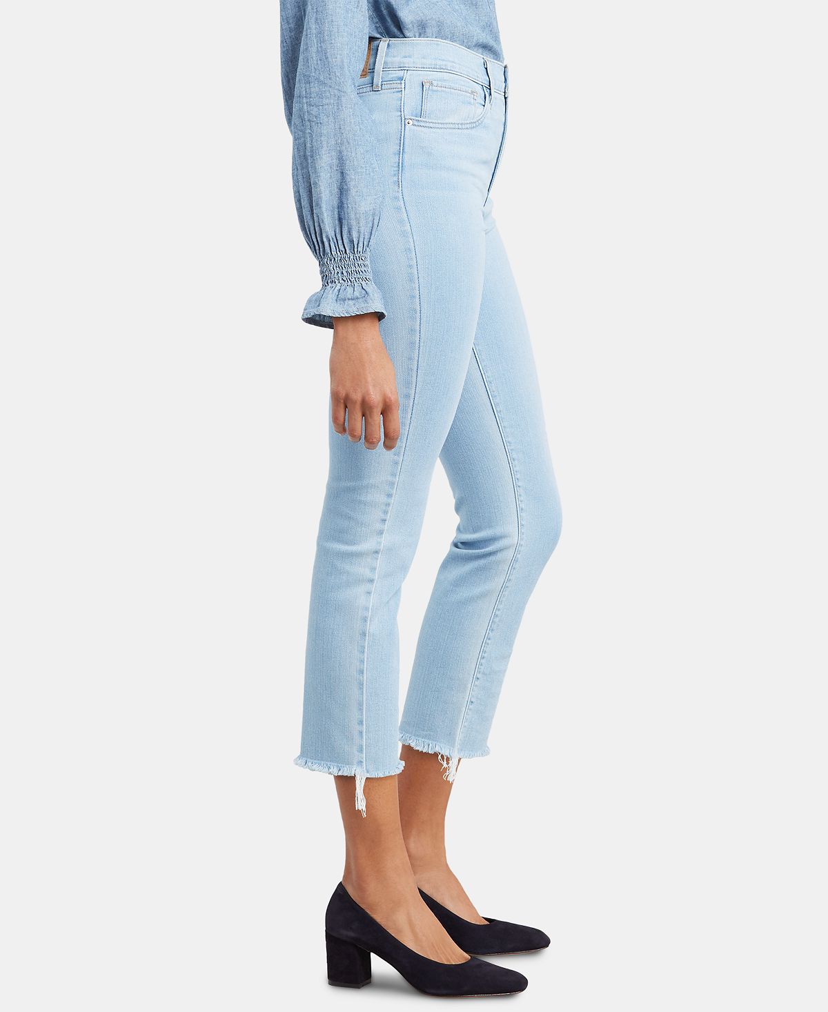 Levi's wo 724 Straight-leg Cropped Jeans Perfect Mistake