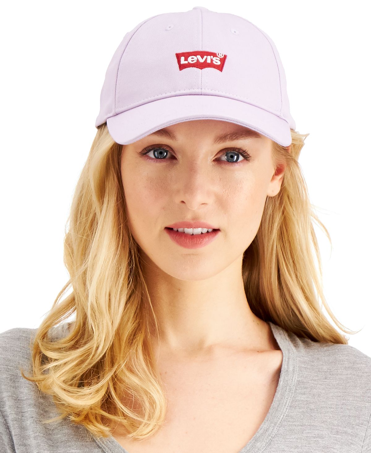 Levi's wo Batwing-logo Baseball Hat Light Purple