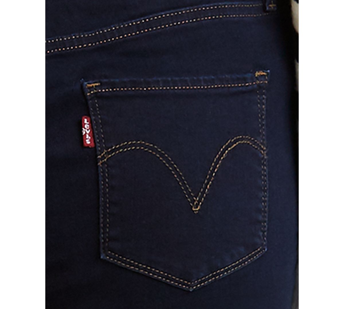 Levi's wo Classic Mid Rise Skinny Deep Indigo Blue