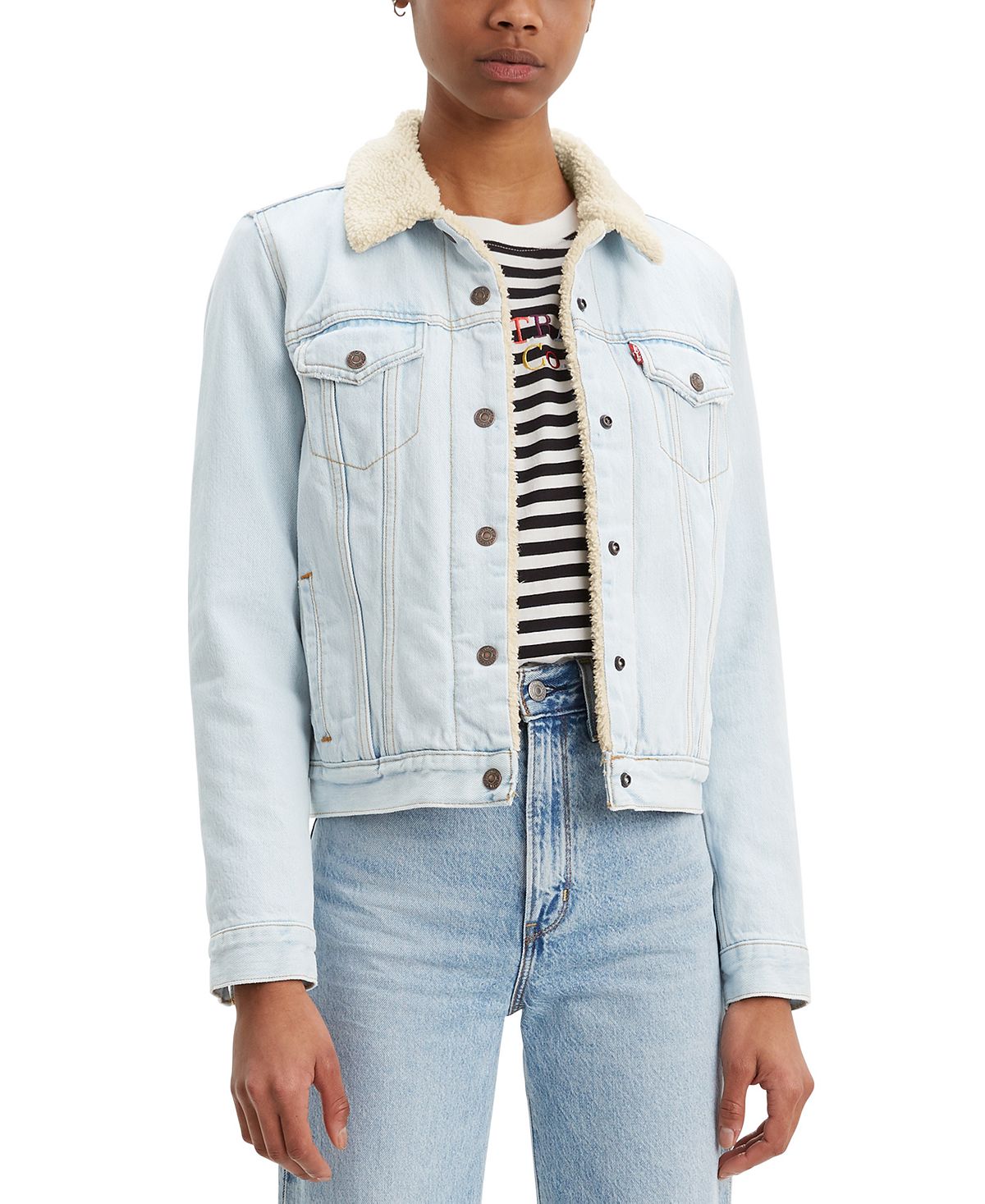Levi's wo Original Sherpa Trucker Beacon Of Light
