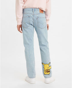 Levi's x Pokmon 551z Authentic Straight Jeans Pokemon Stone Blue thumbnail 2