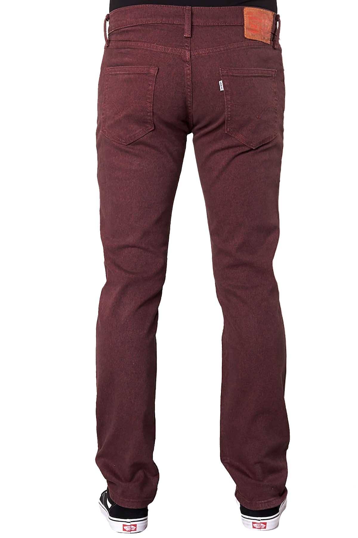 Levis Pomegranate 511 Slim Fit Stretch Jaspee Jeans
