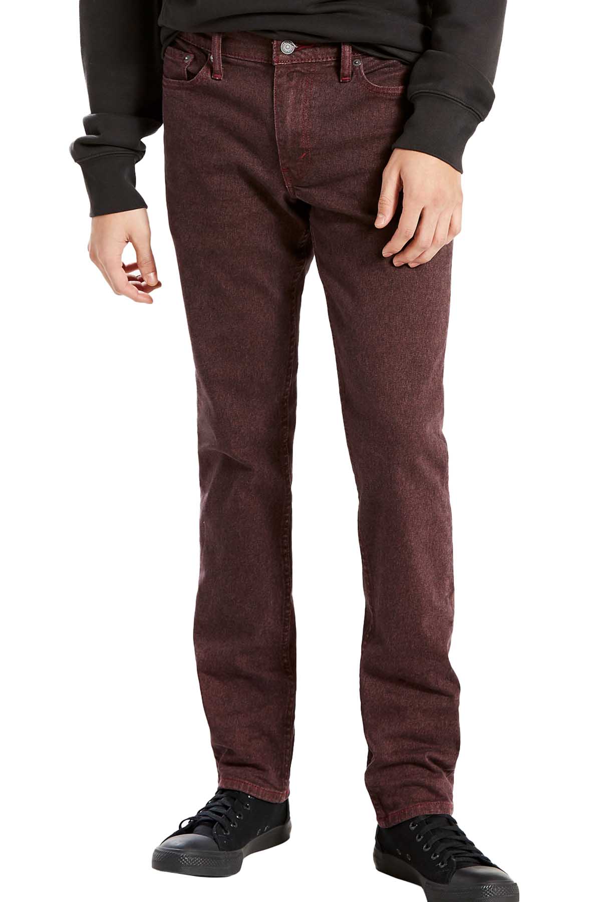 Levis Pomegranate 511 Slim Fit Stretch Jaspee Jeans