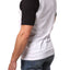 Lick Black Cotton Contrast Tee