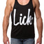 Lick Black Graphic Tank