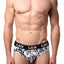 Lick Black & White Floral Brief