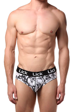 Lick Black & White Floral Brief thumbnail 1