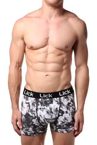 Lick Black & White Floral Trunk