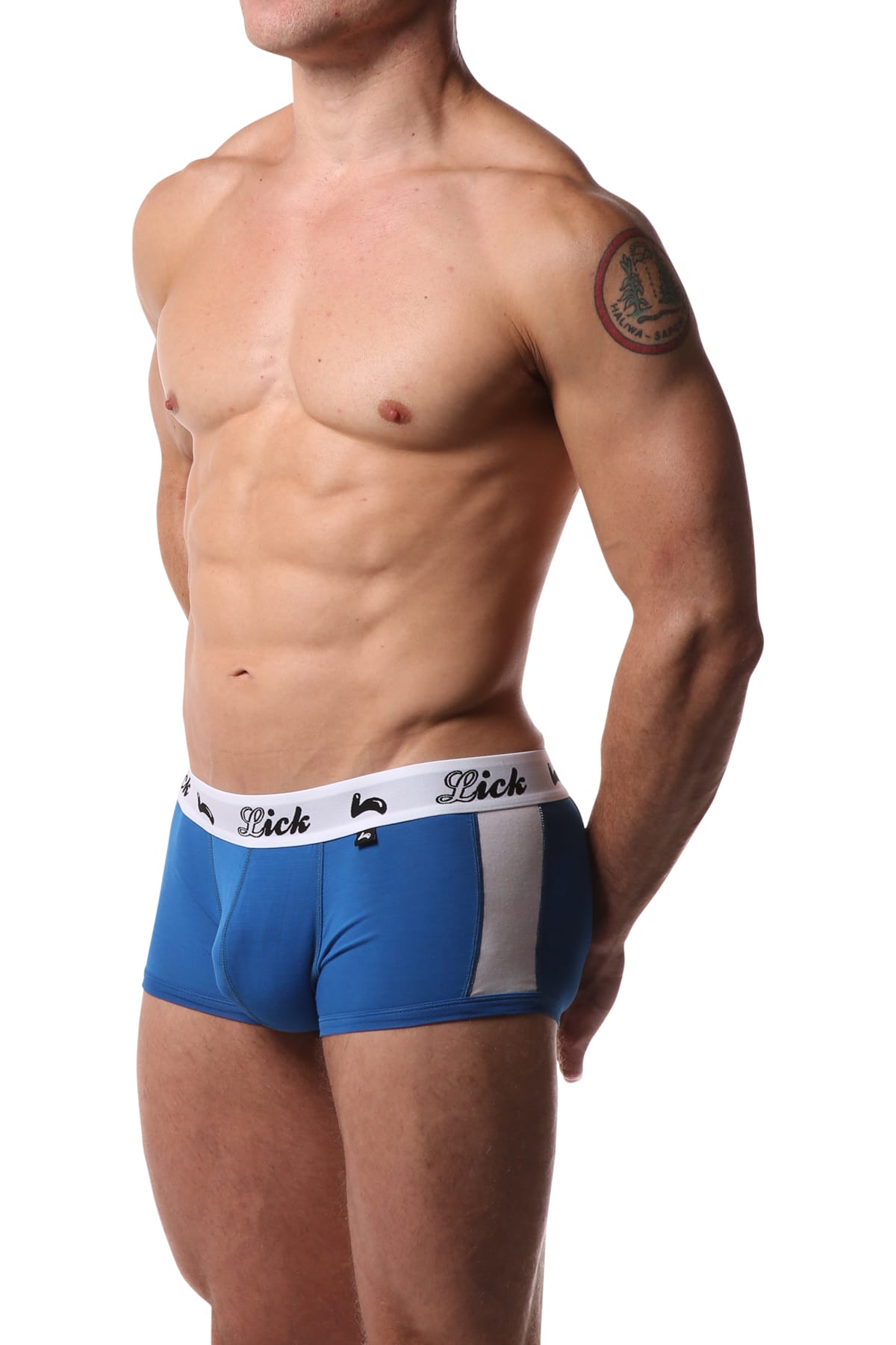 Lick Blue Bamboo Hipster Trunk