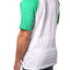 Lick Green Cotton Contrast Tee