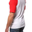 Lick Red Cotton Contrast Tee
