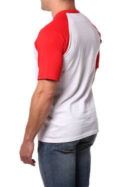 Lick Red Cotton Contrast Tee thumbnail 2