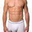 Lick White Graphic Boxer-Trunk