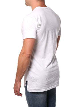 Lick White Long Cotton Graphic Tee thumbnail 2