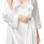Linea Donatella Ivory/Light-Pink Satin Mrs Chemise