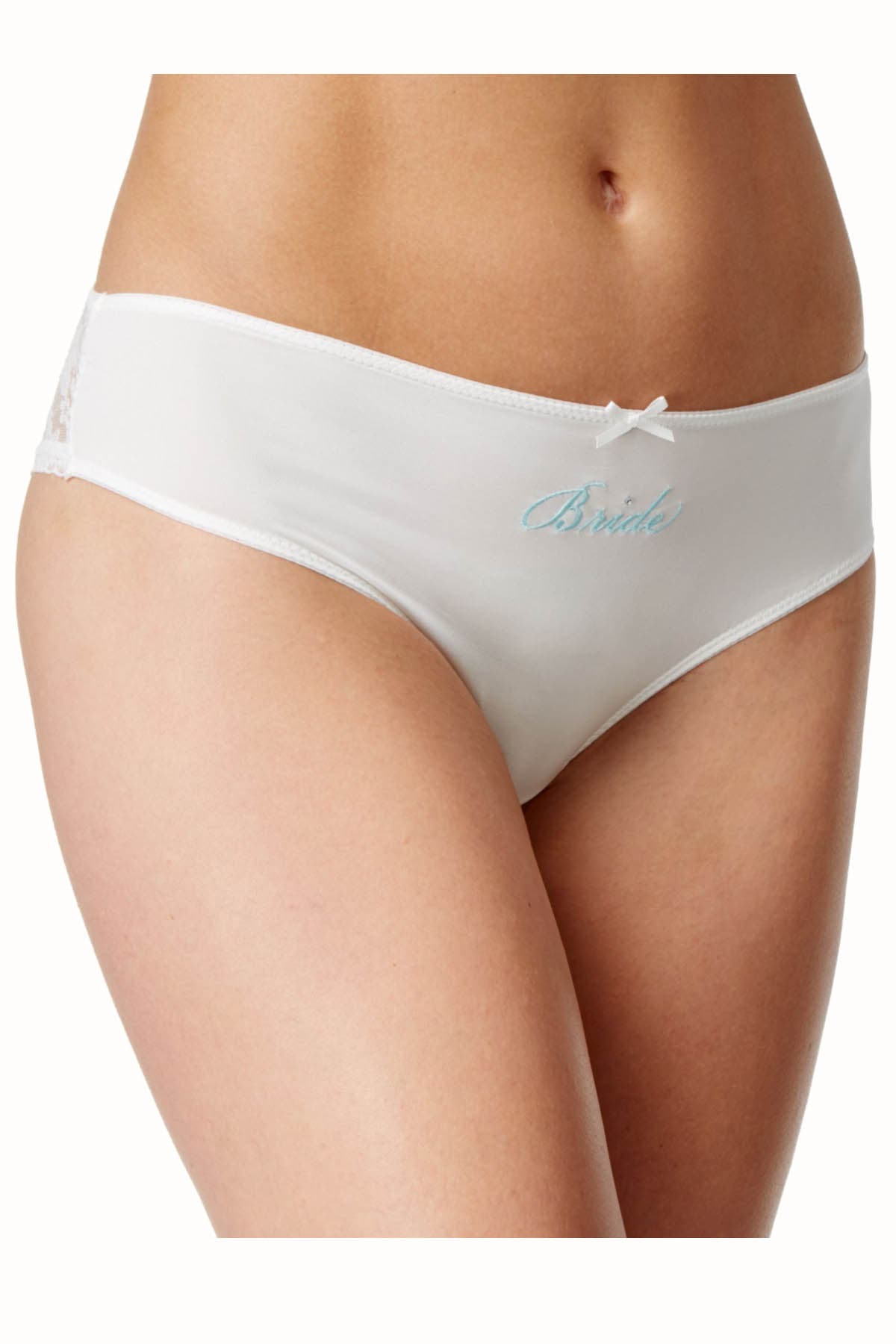 Linea Donatella Off-White BRIDE Embroidered Panties