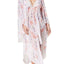 Linea Donatella Pink Deandra Floral Print Kimono Robe