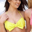 Lolli Citron Big Bow Bandeau Top